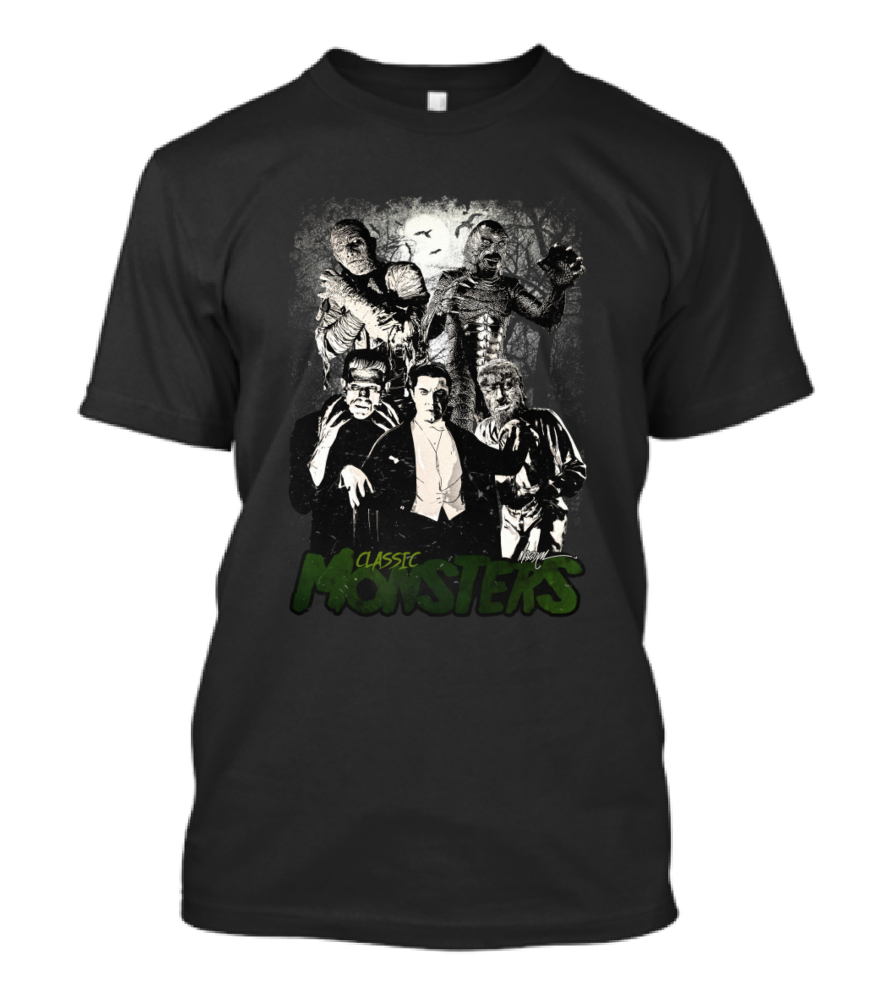 Classic Monsters Universal Horror Legends T-Shirt