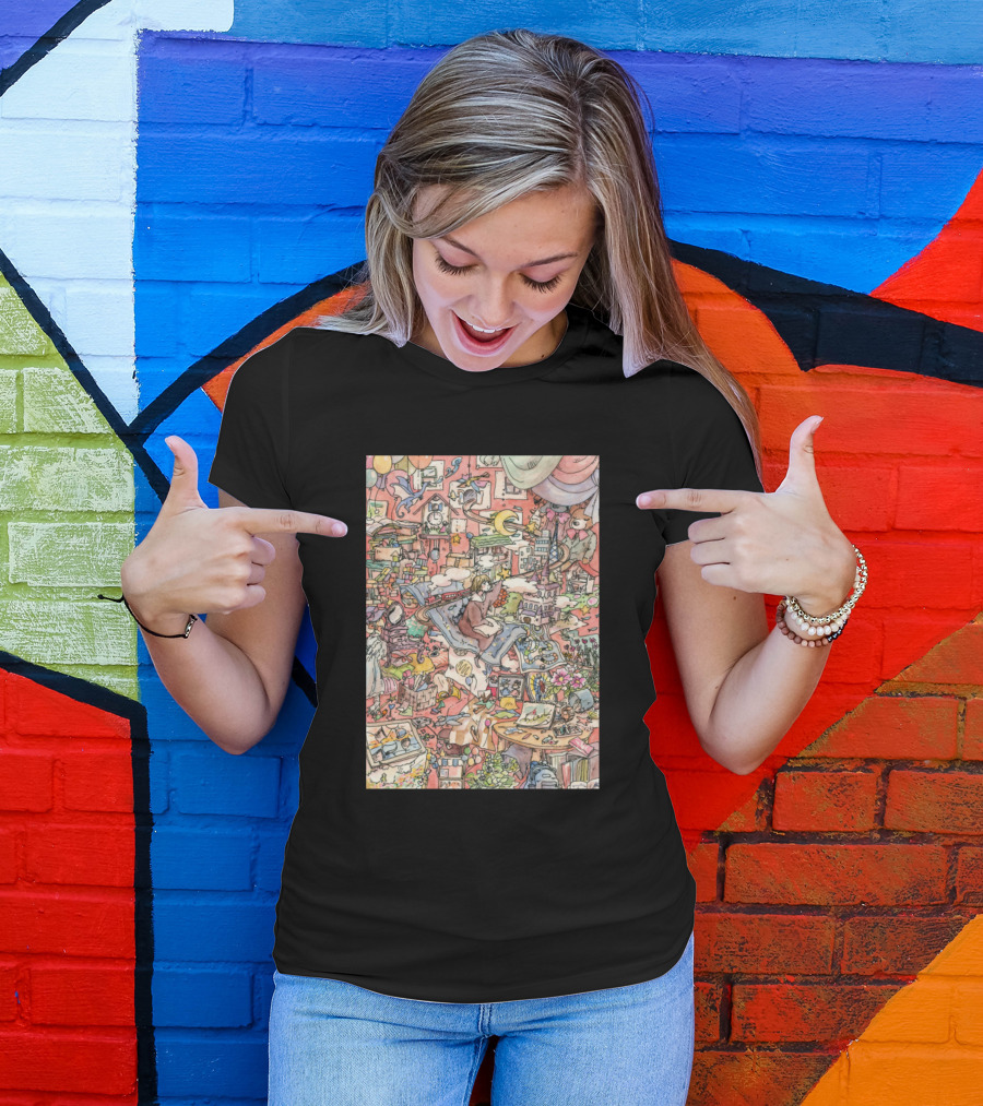 Color Of Toys Perceptible Whimsical Wonderworld T-Shirt