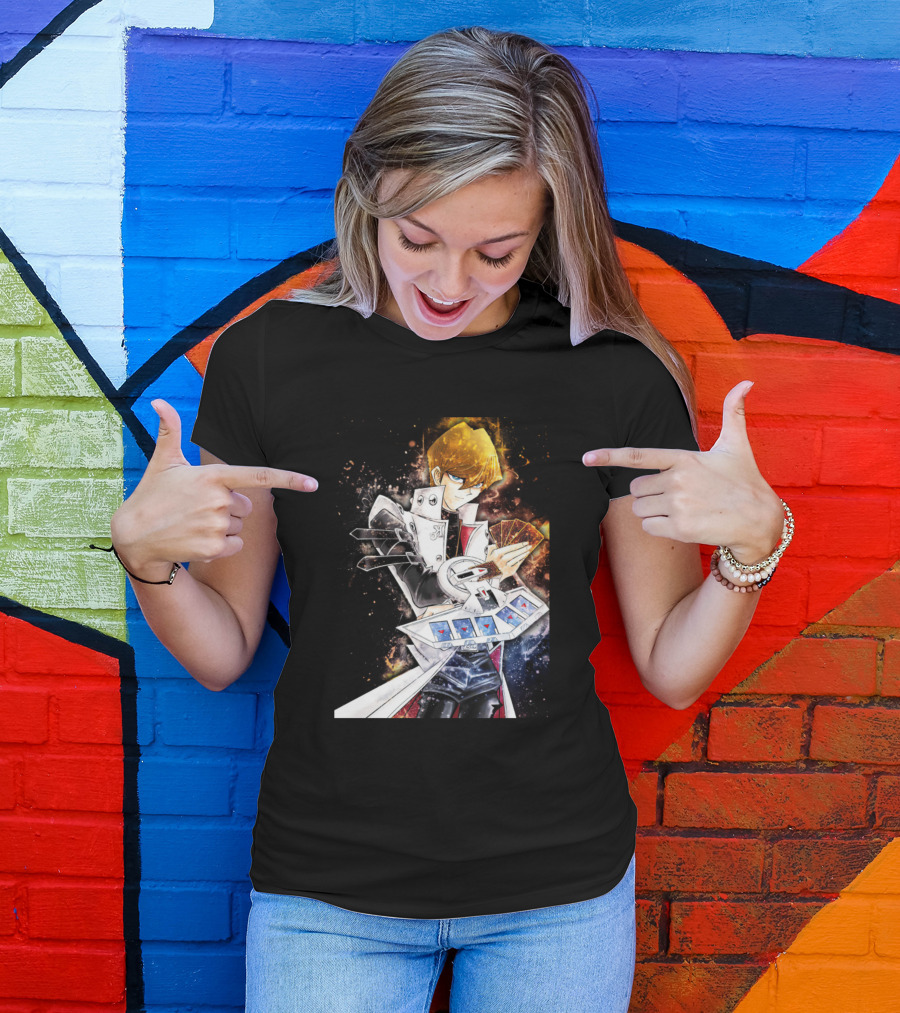 Coolest Villain Yu-Gi-Oh Kaiba Duel Monsters Deck Cards T-Shirt
