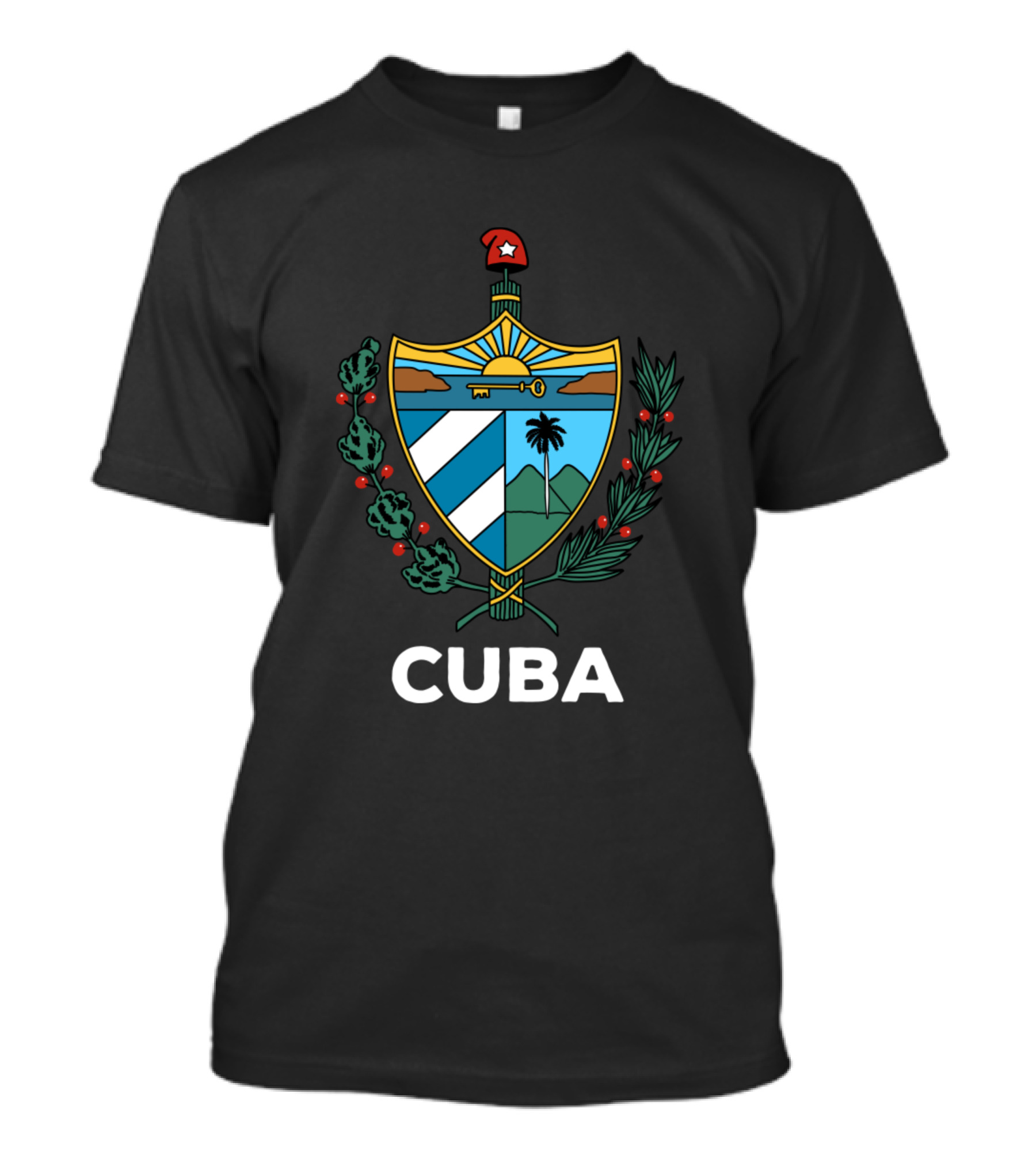 Cuba Coat Of Arms Escudo De Cuba National T-Shirt