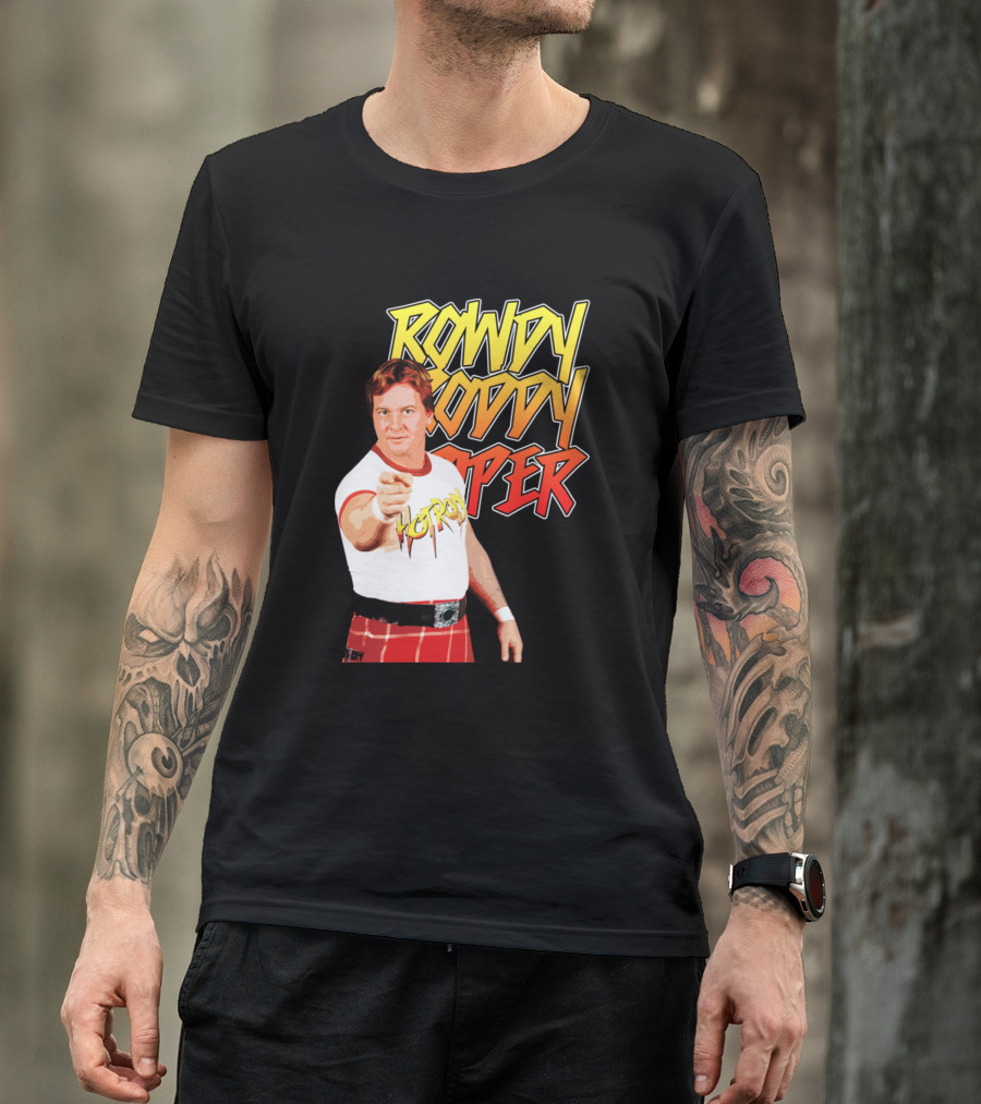 Rowdy Roddy Piper Hot Rod T-Shirt