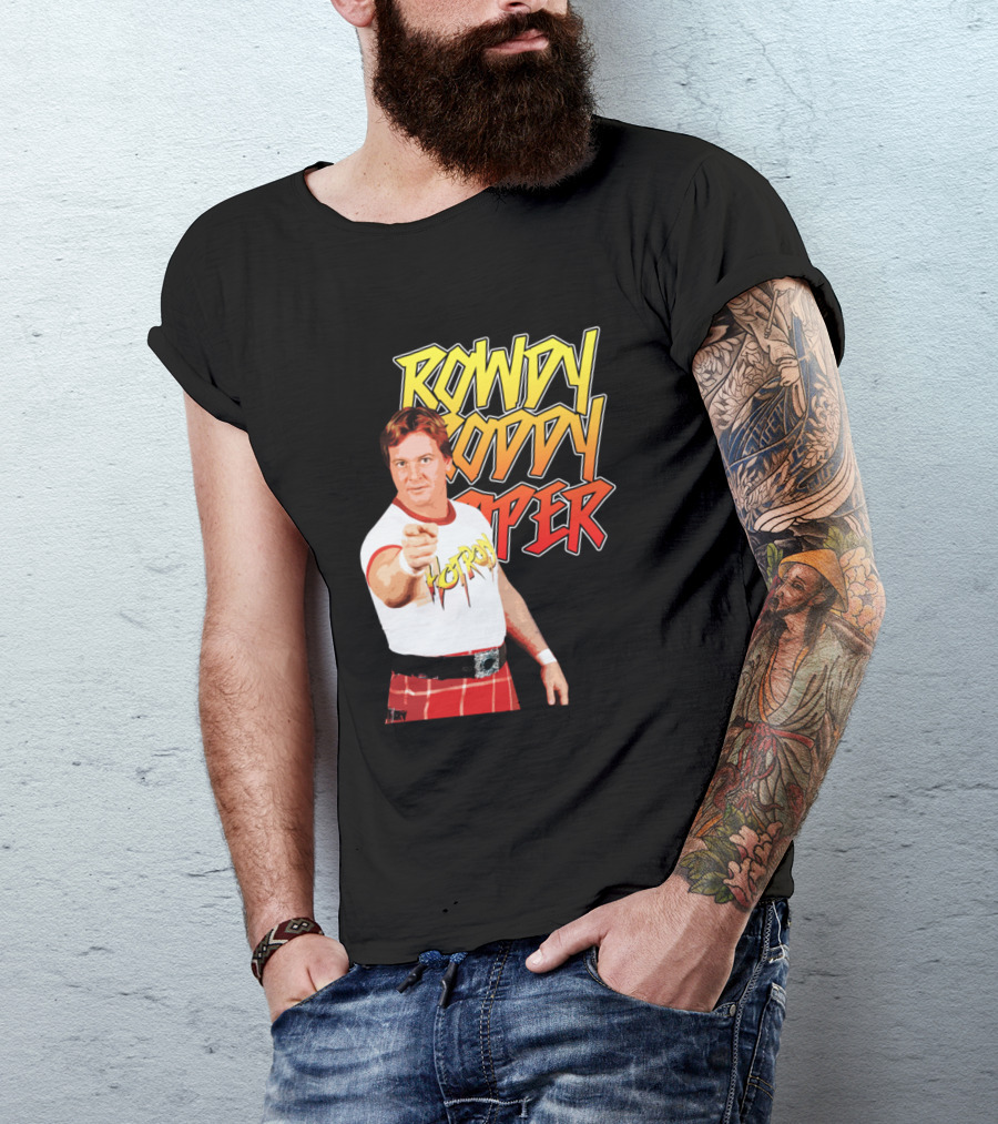 Rowdy Roddy Piper Hot Rod T-Shirt