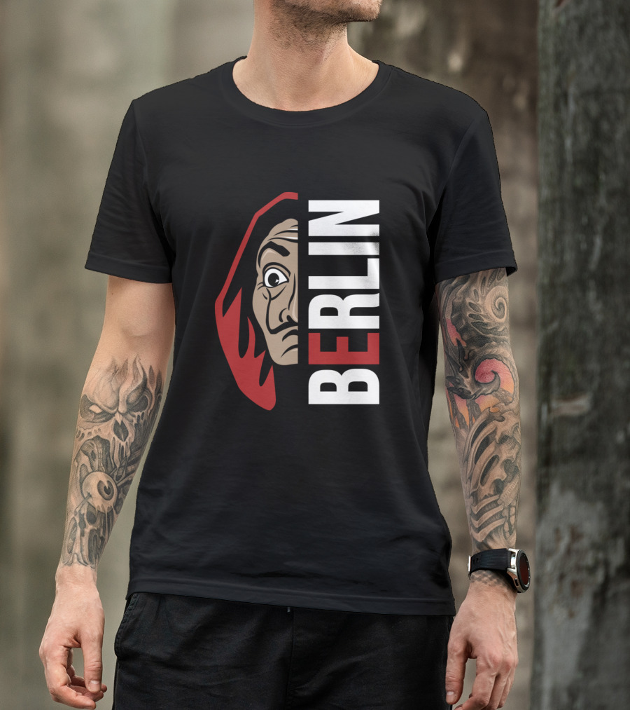 La Casa De Papel Berlin Mask T-Shirt