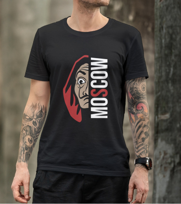 La Casa De Papel Moscow Salvador Dalí Mask T-Shirt
