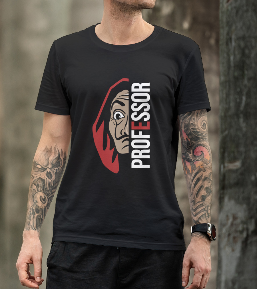 La Casa De Papel Professor Mask T-Shirt