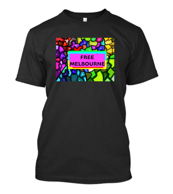 FREE MELBOURNE Colorful Mosaic T-Shirt