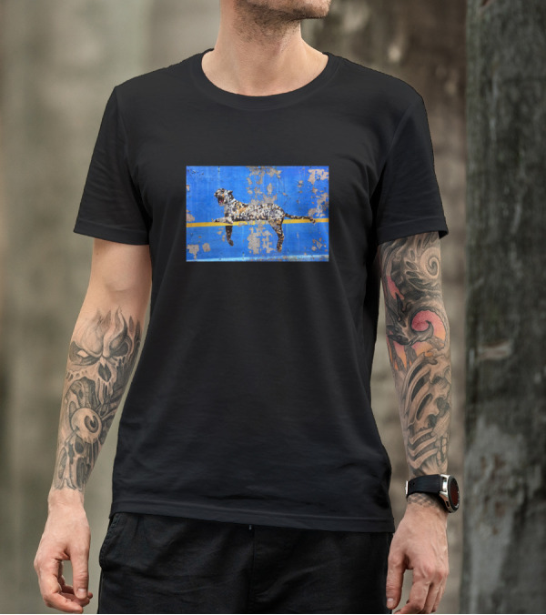Graffiti Leopard On Bronx Zoo Wall Iconic Urban T-Shirt