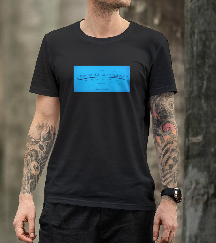 McIntosh MC125KW VU Meter Power Output Display T-Shirt