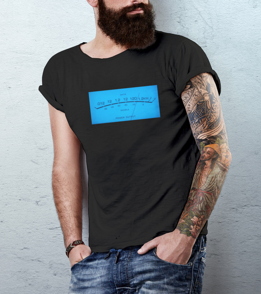 McIntosh MC125KW VU Meter Power Output Display T-Shirt