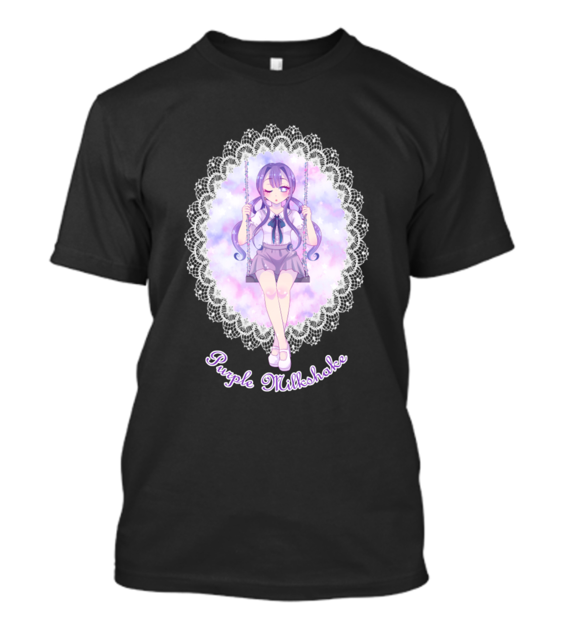 Purple Milkshake Aesthetic Akane Aoi Toilet Bound Hanako Kun T-Shirt