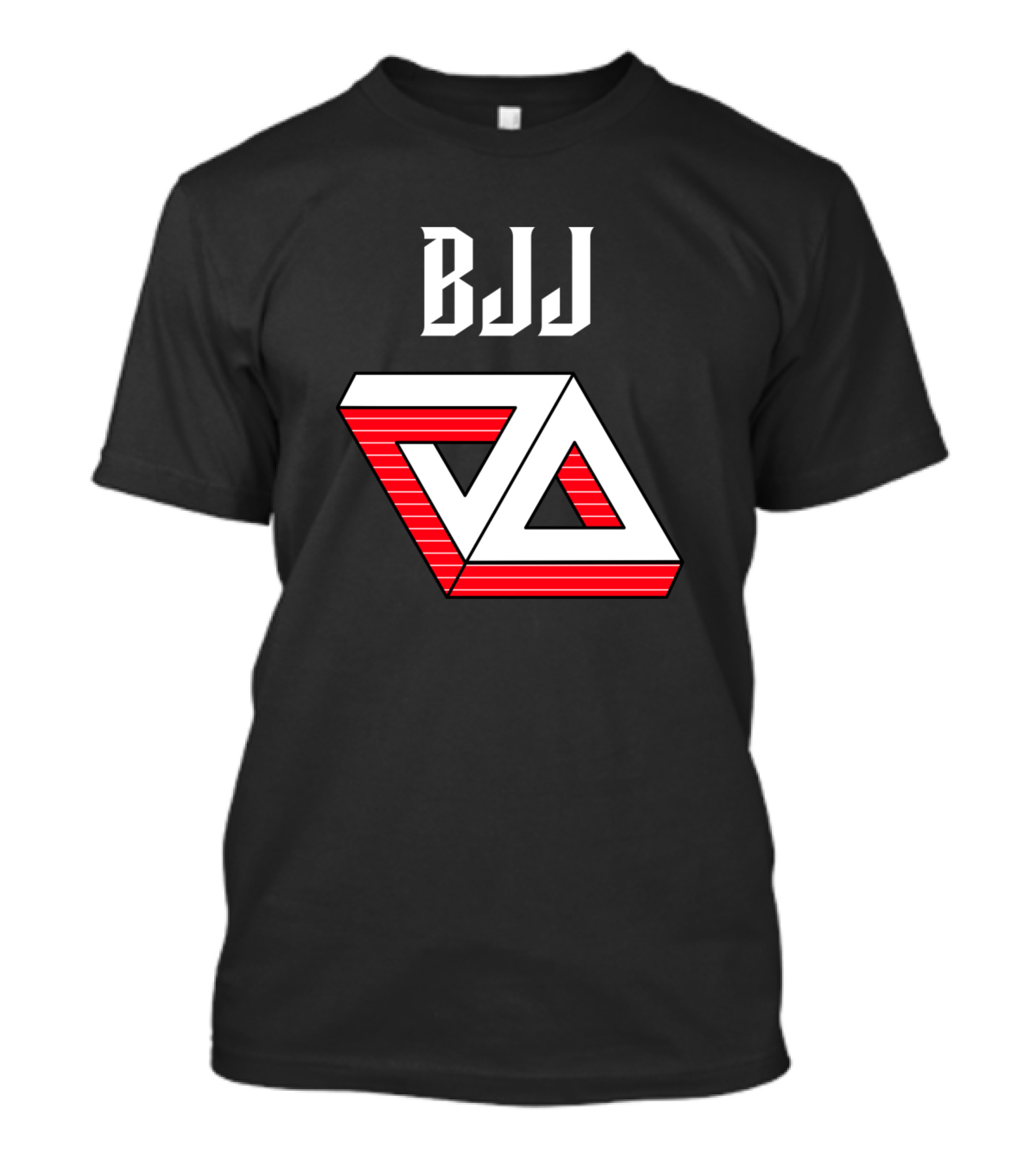 BJJ Triangle Stripe Double T-Shirt