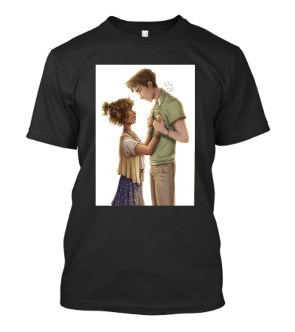Blue And Gansey Fan Art By R.Tto T-Shirt