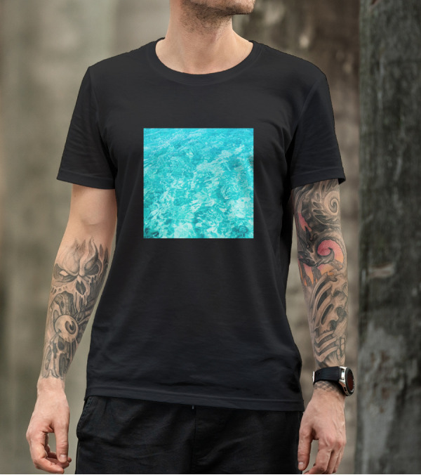 Blue Waters Turquoise Ocean Surface T-Shirt