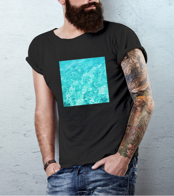Blue Waters Turquoise Ocean Surface T-Shirt