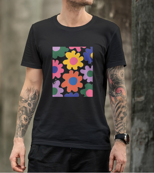 Boom Blooms Floral Pop T-Shirt