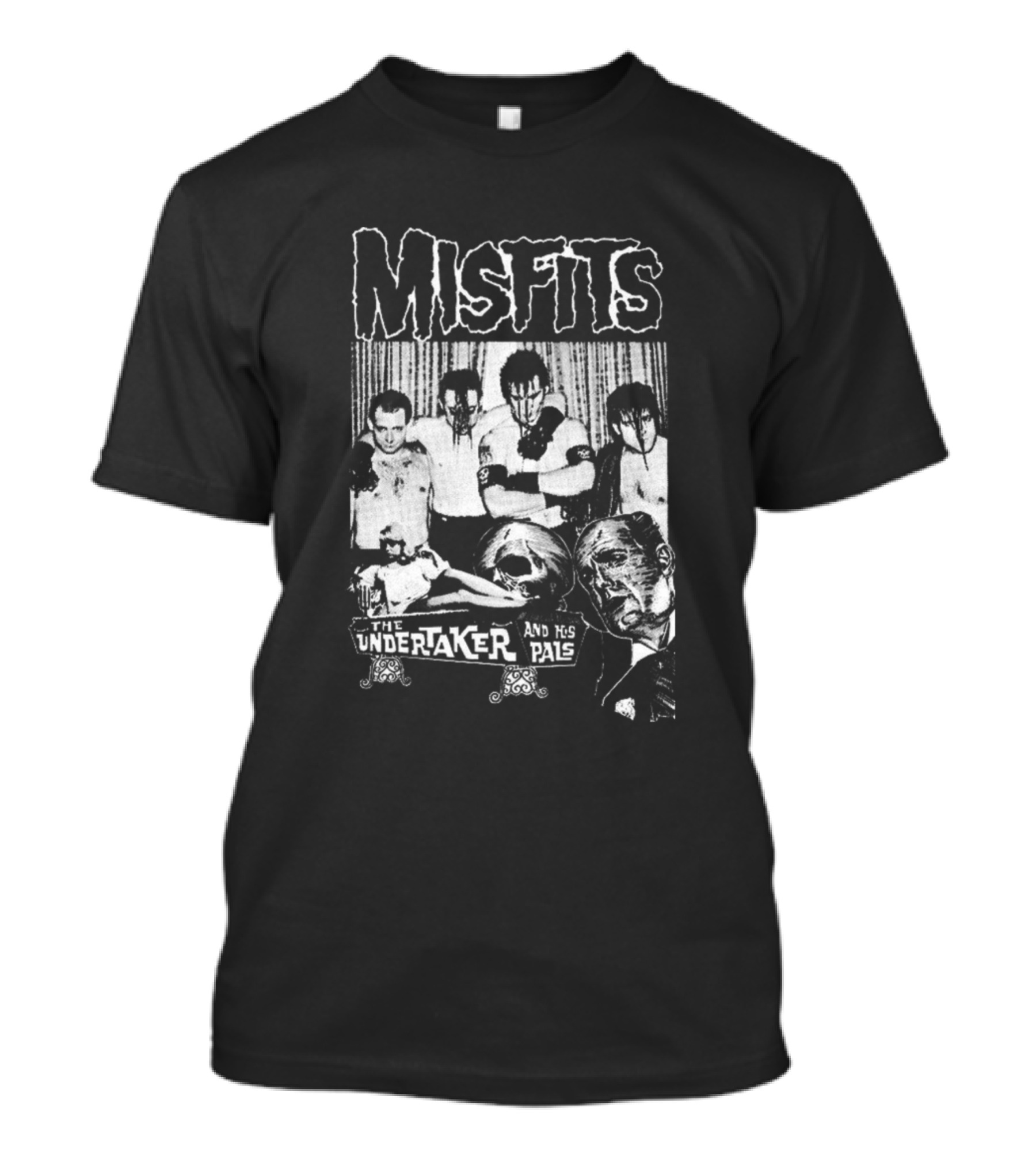 Misfits The Undertaker And His Pals Horror Punk T-Shirt