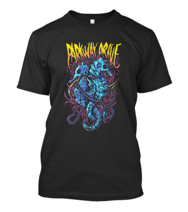 Parkway Drive Seahorse And Tentacles T-Shirt