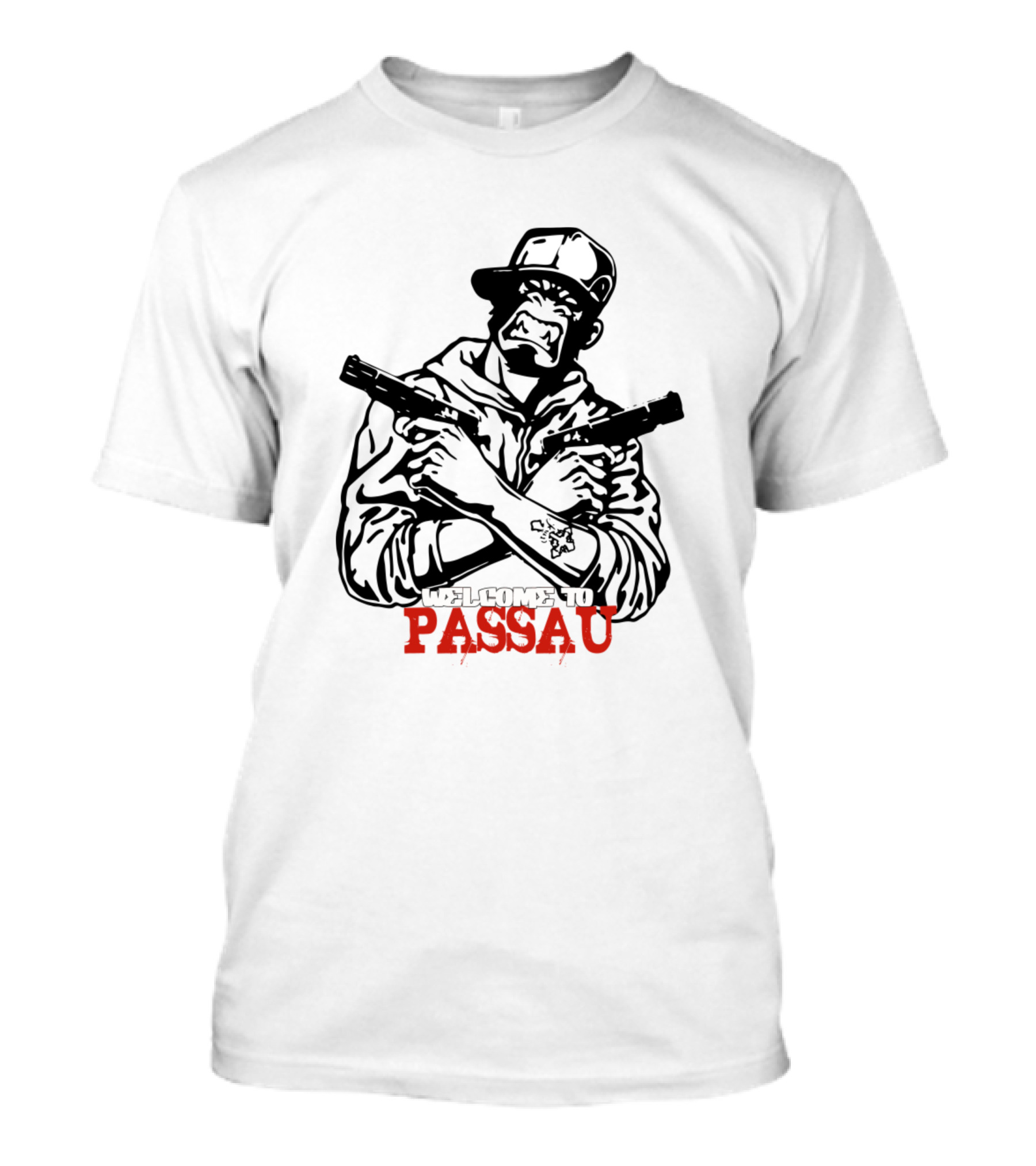 Welcome To Passau Gangster Germany T-Shirt