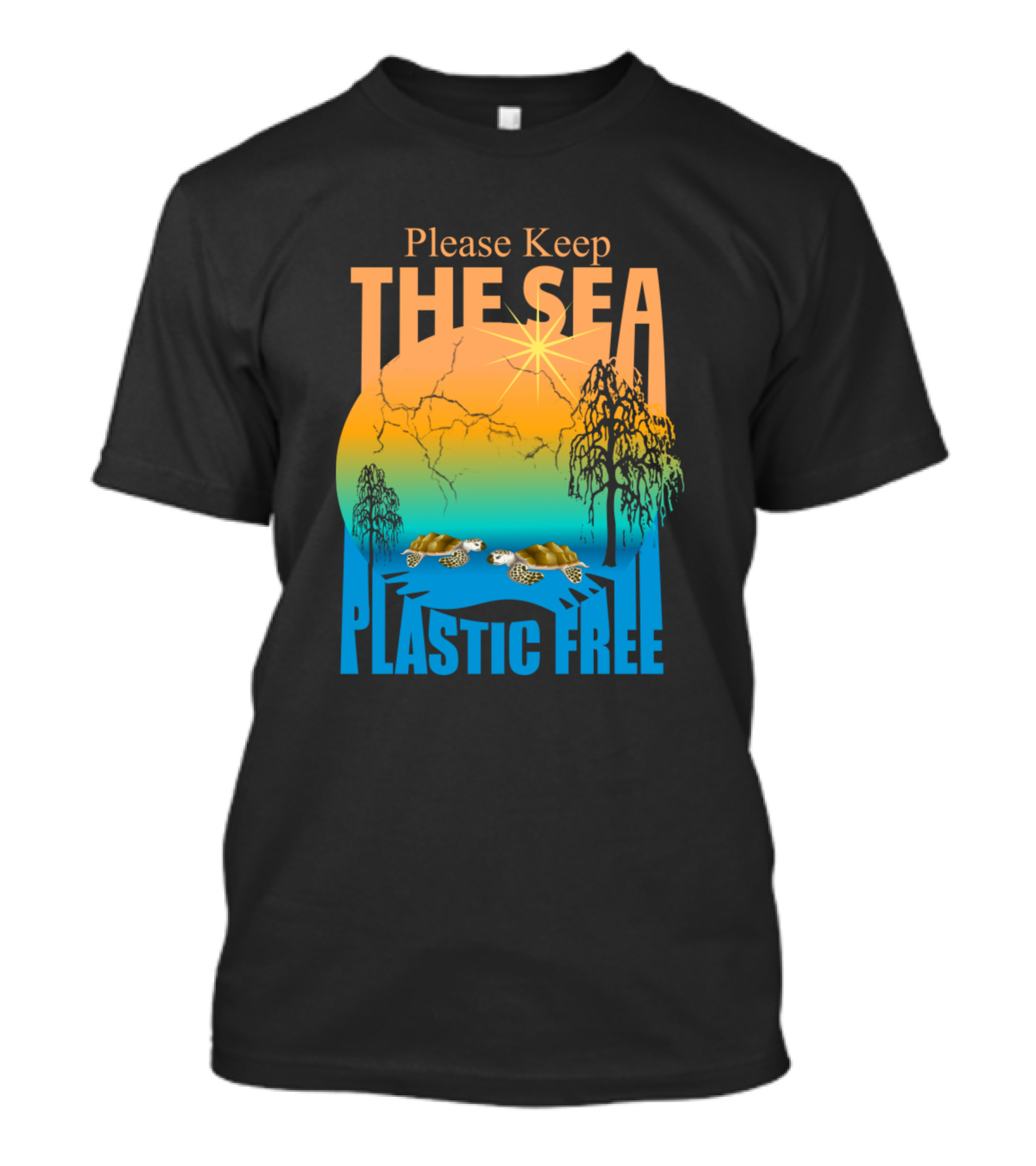 Please Keep The Sea Plastic Free T-Shirt