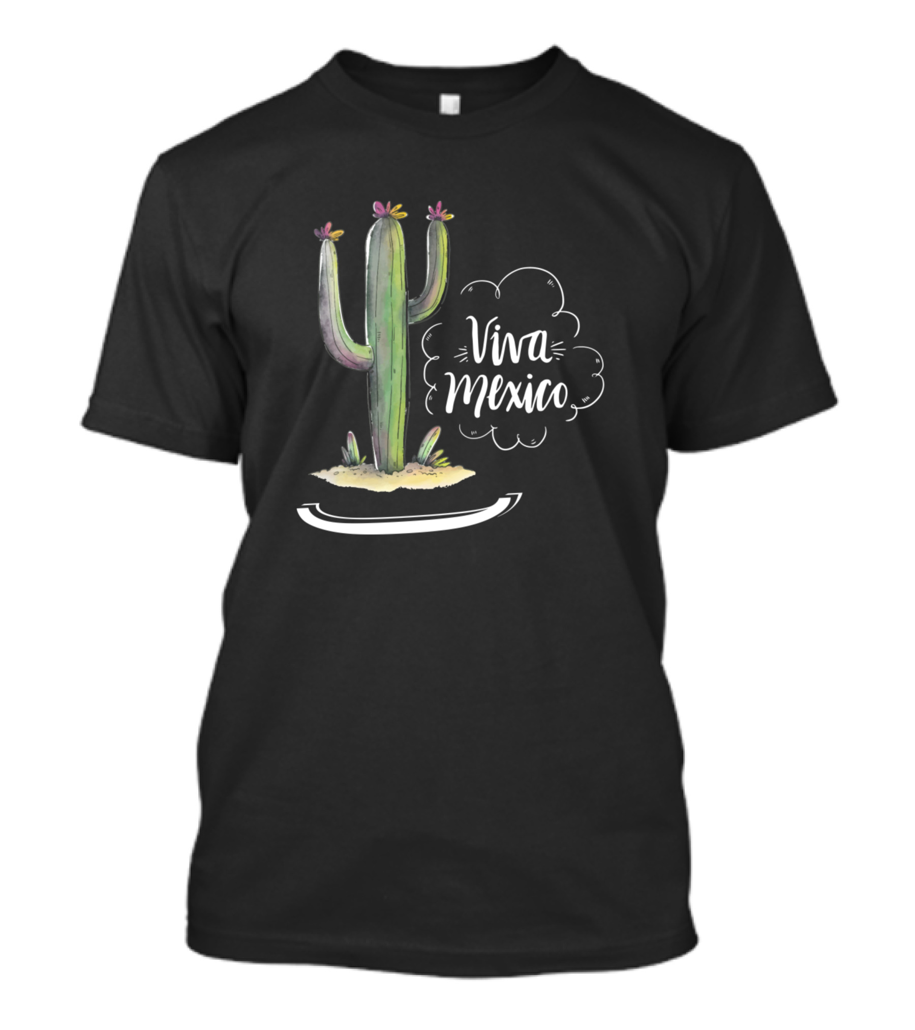 Viva Mexico Cactus Fun Lover Viva Mexico Cactus T-Shirt