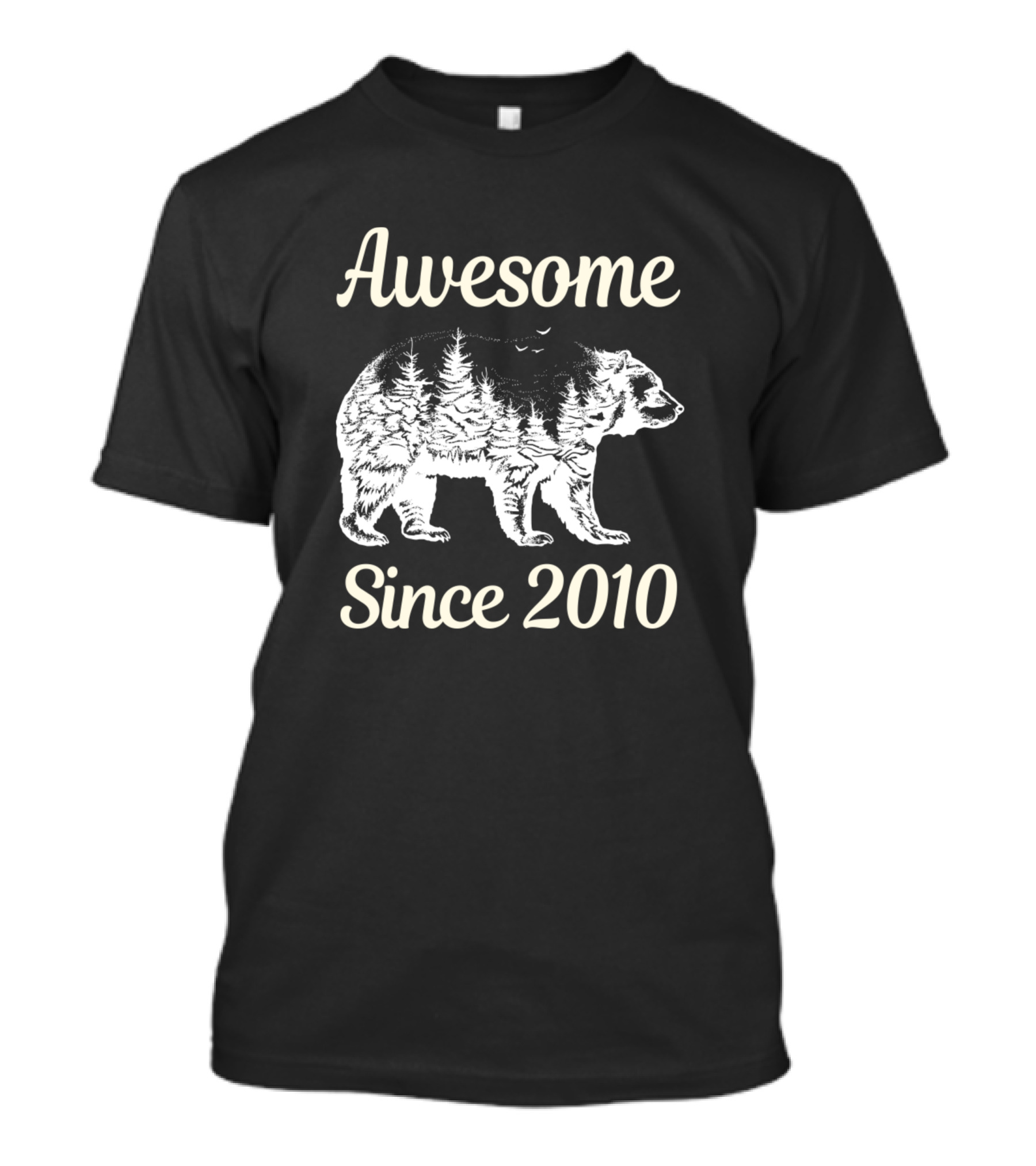 Awesome Bear Since 2010 T-Shirt