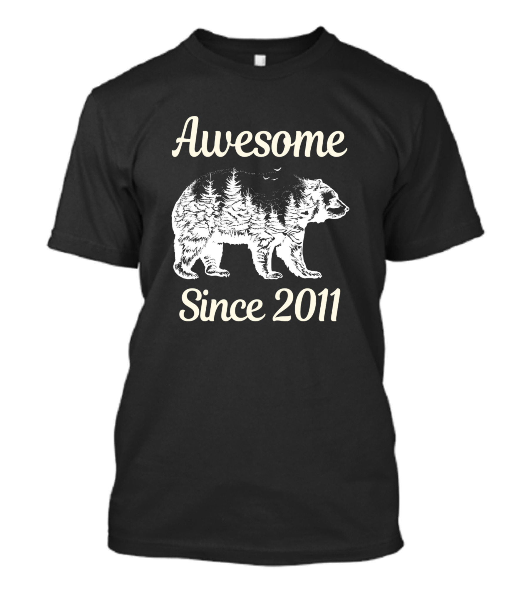 Awesome Bear Since 2011 T-Shirt
