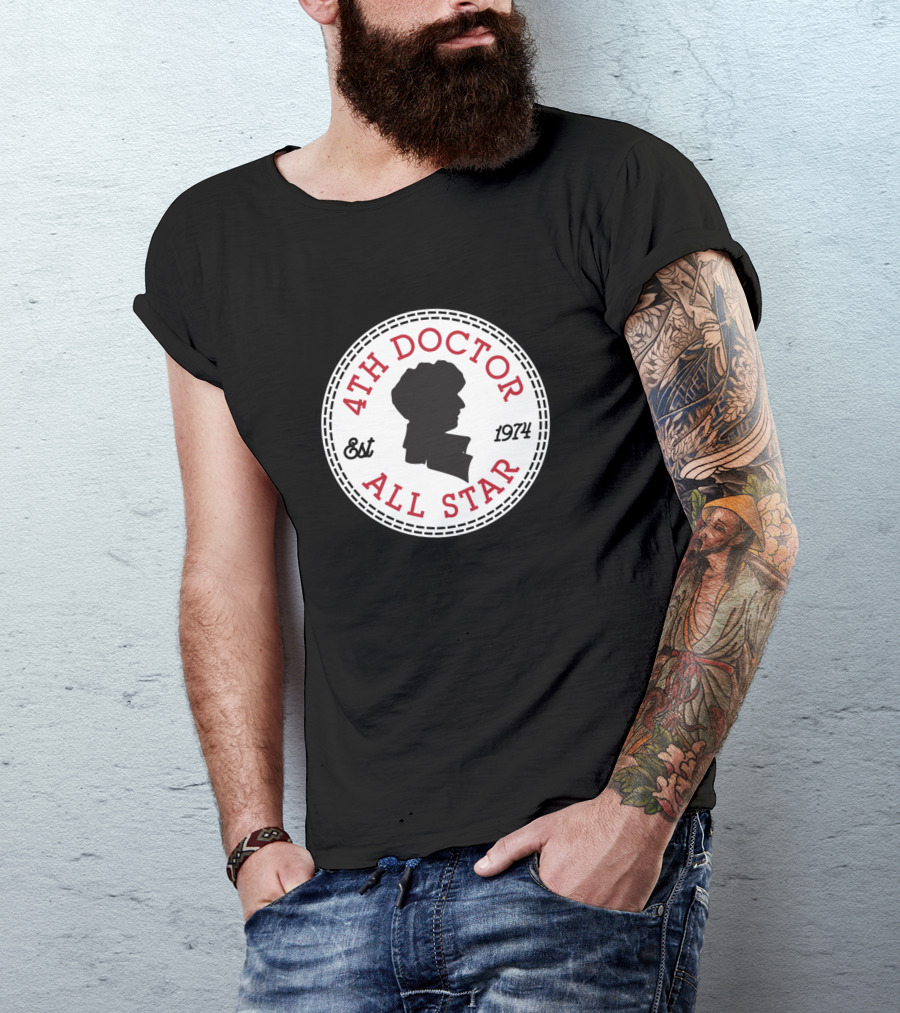 4th Doctor All Star Est 1974 T-Shirt