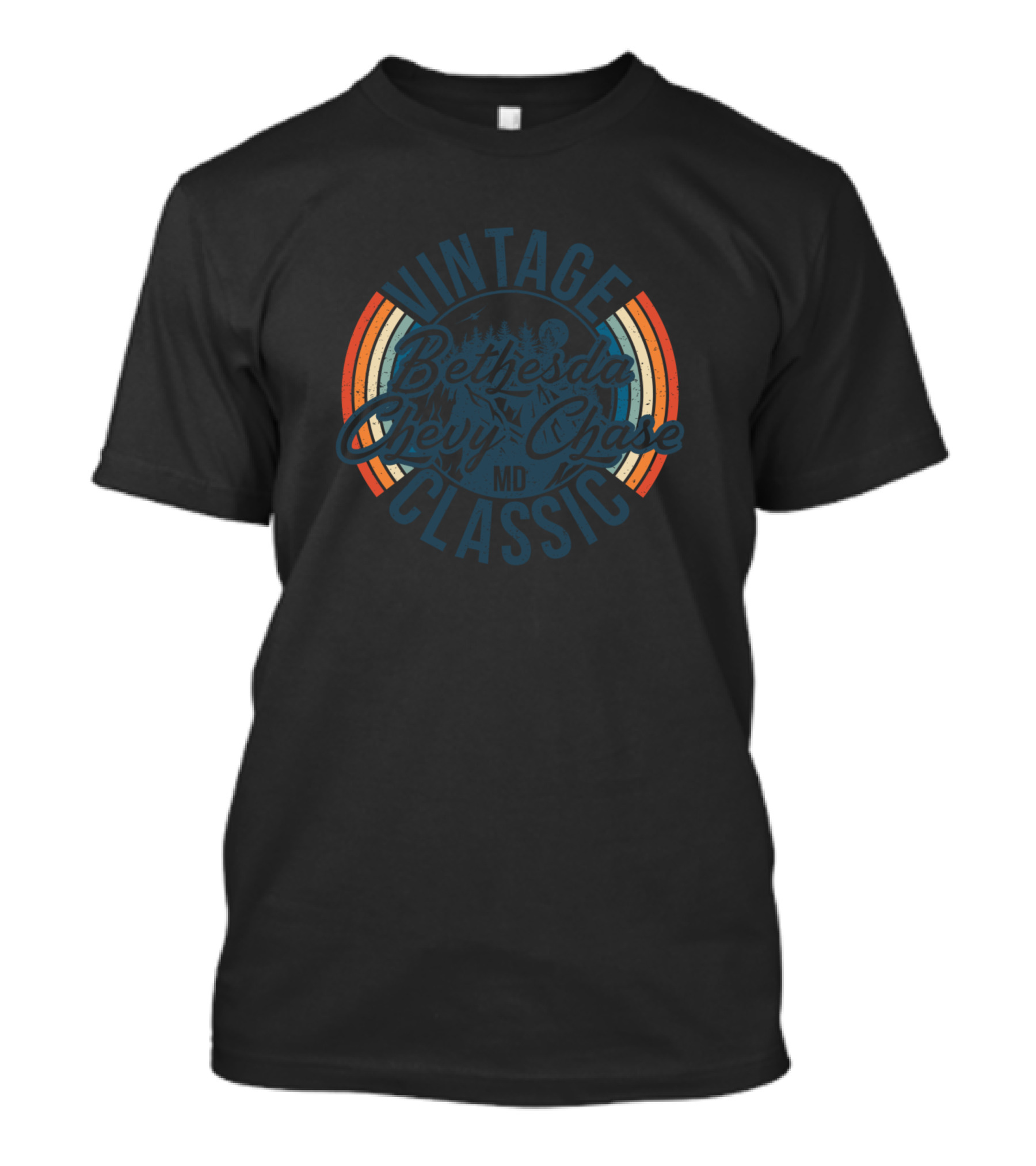 Vintage Classic Bethesda Chevy Chase MD T-Shirt