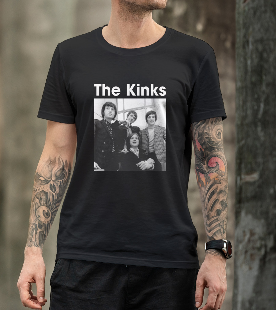 The Kinks Band Members Love Rock Classic Group Image T-Shirt