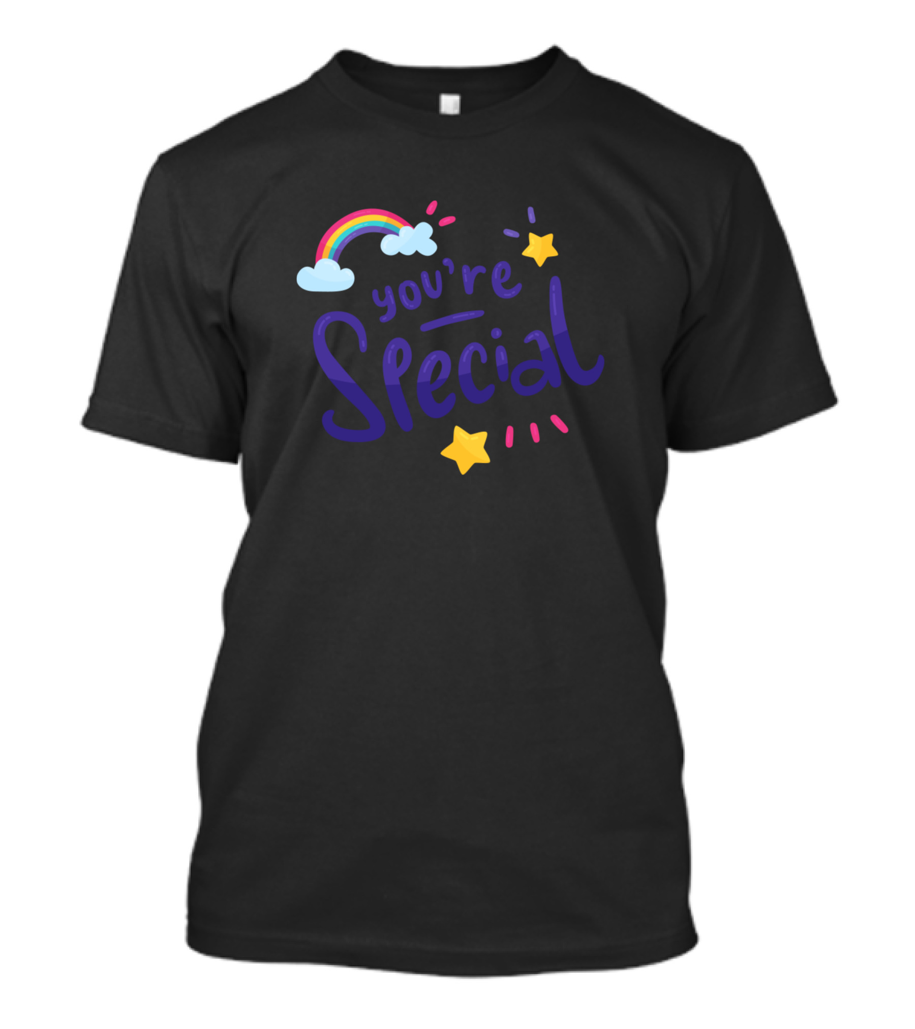 You're Special Rainbow Stars T-Shirt