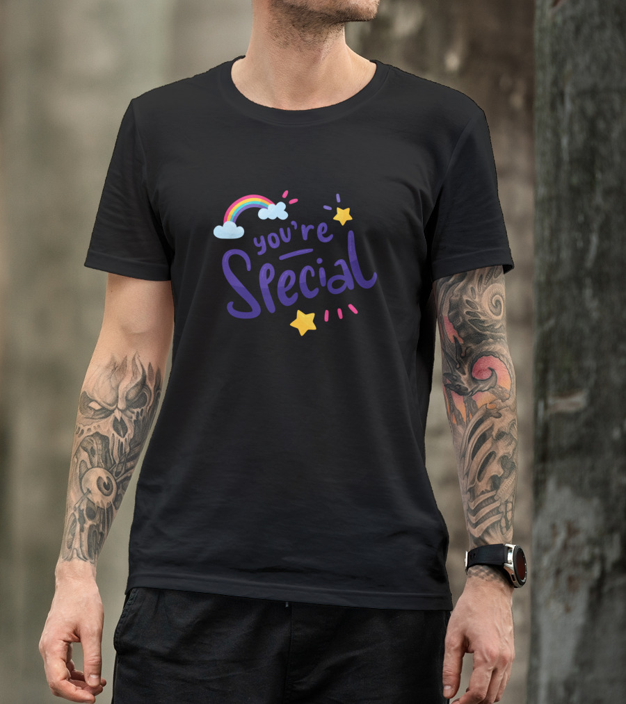 You're Special Rainbow Stars T-Shirt
