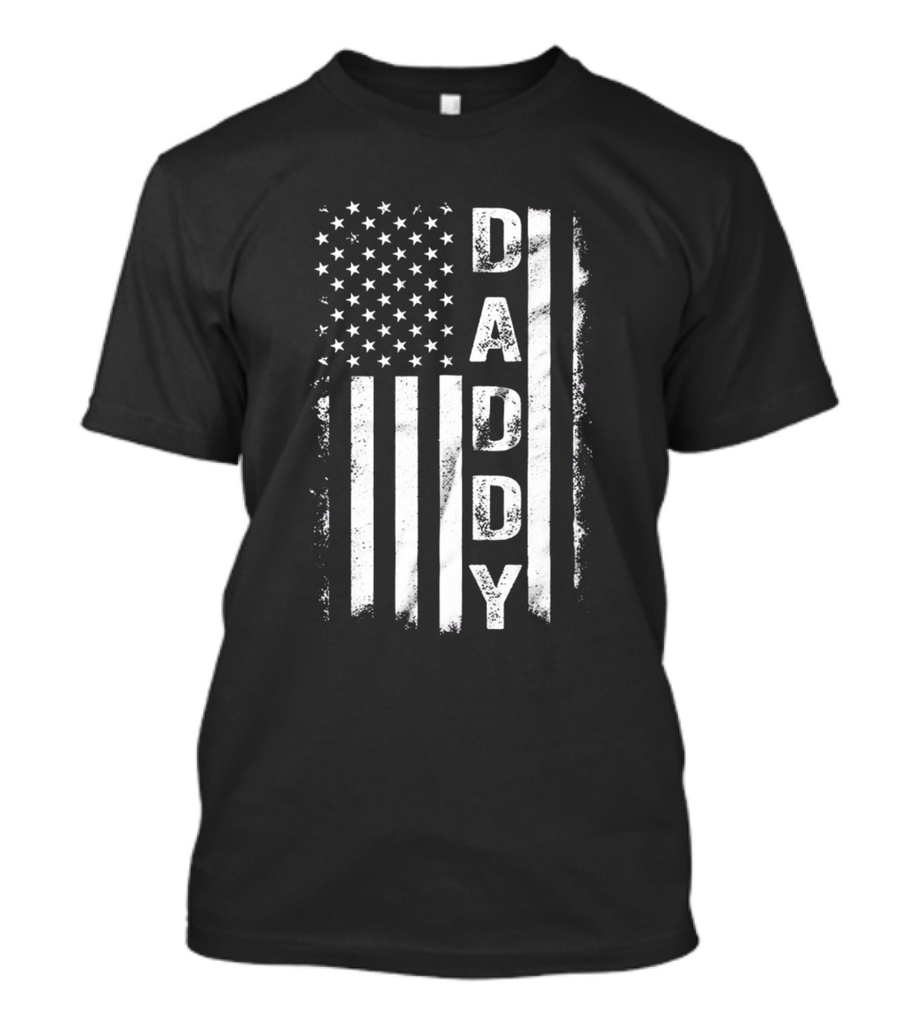 Father's Day Daddy American Flag T-Shirt