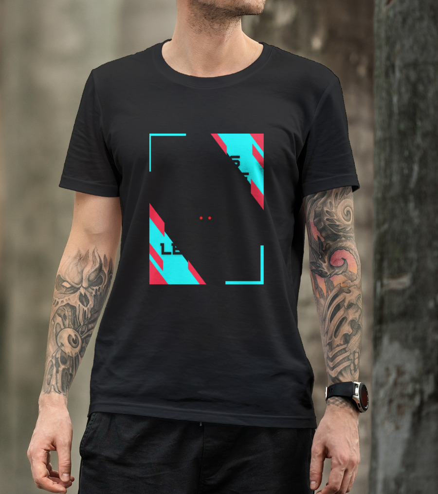 Gamers Dont Age We Level Up Red Blue Gamer Headset T-Shirt