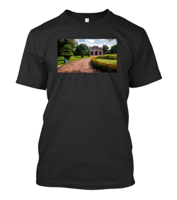 Imperial City Hue Vietnam Scenic Pathway And Architecture T-Shirt
