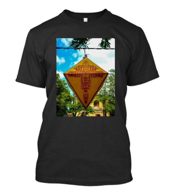 Imperial City Hue Vietnam Lantern With Intricate Patterns And Historic Architecture T-Shirt