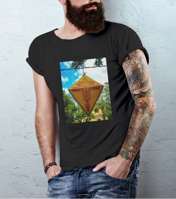 Imperial City Hue Vietnam Lantern With Intricate Patterns And Historic Architecture T-Shirt