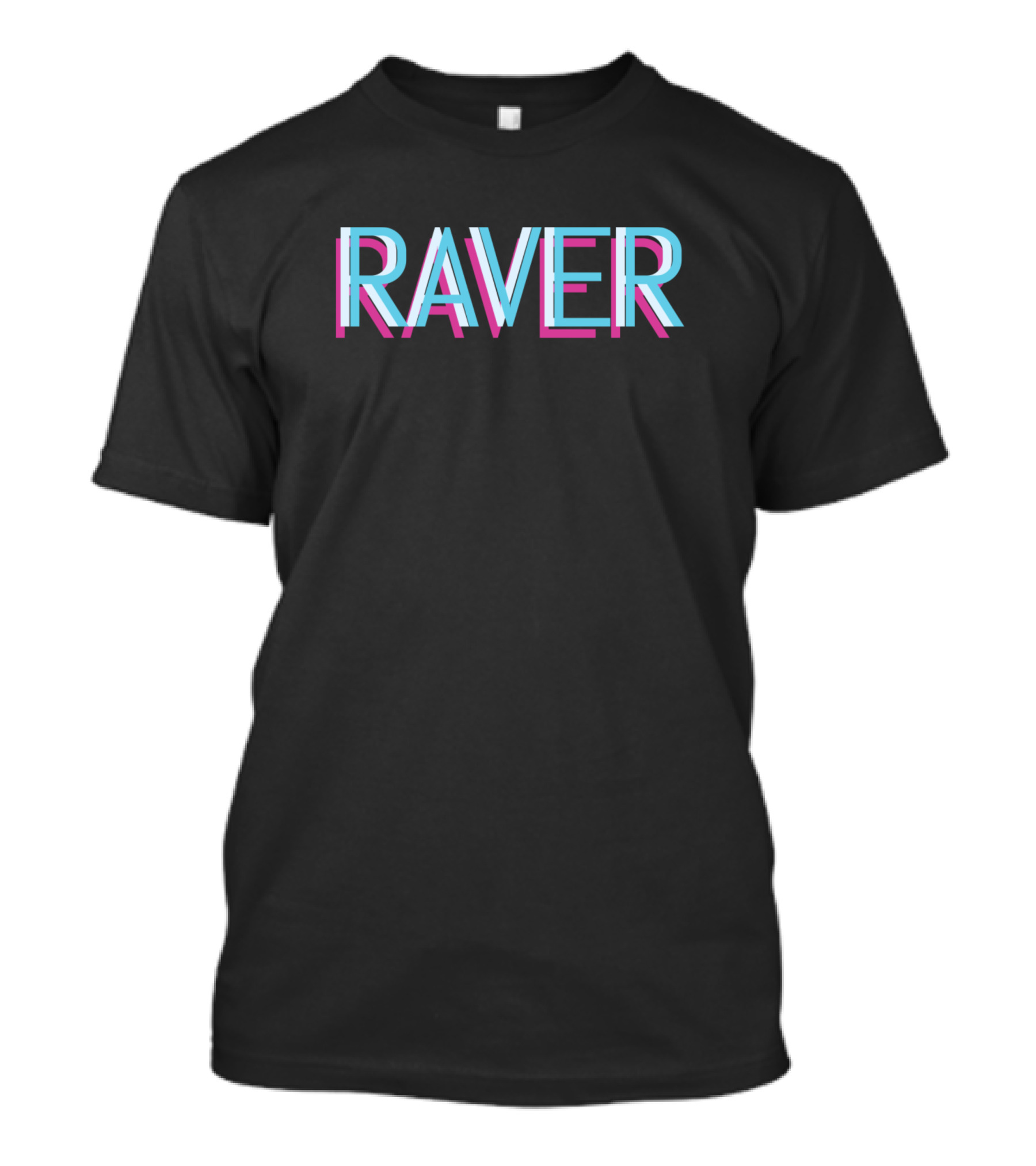 Raver Vaporwave Trance Techno Electro Rave T-Shirt