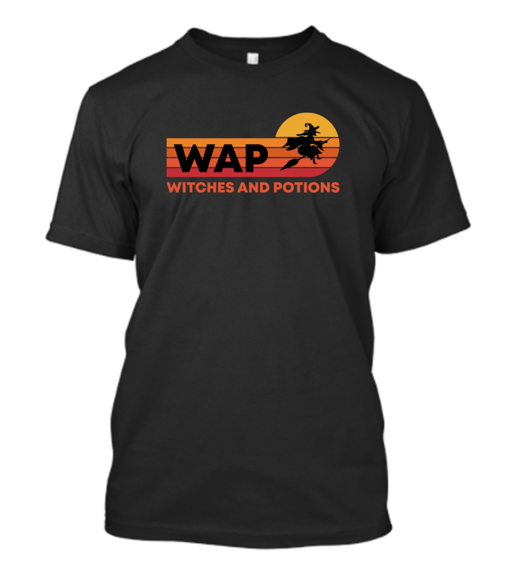 Wap Retro Halloween Witches And Potions Costume T-Shirt