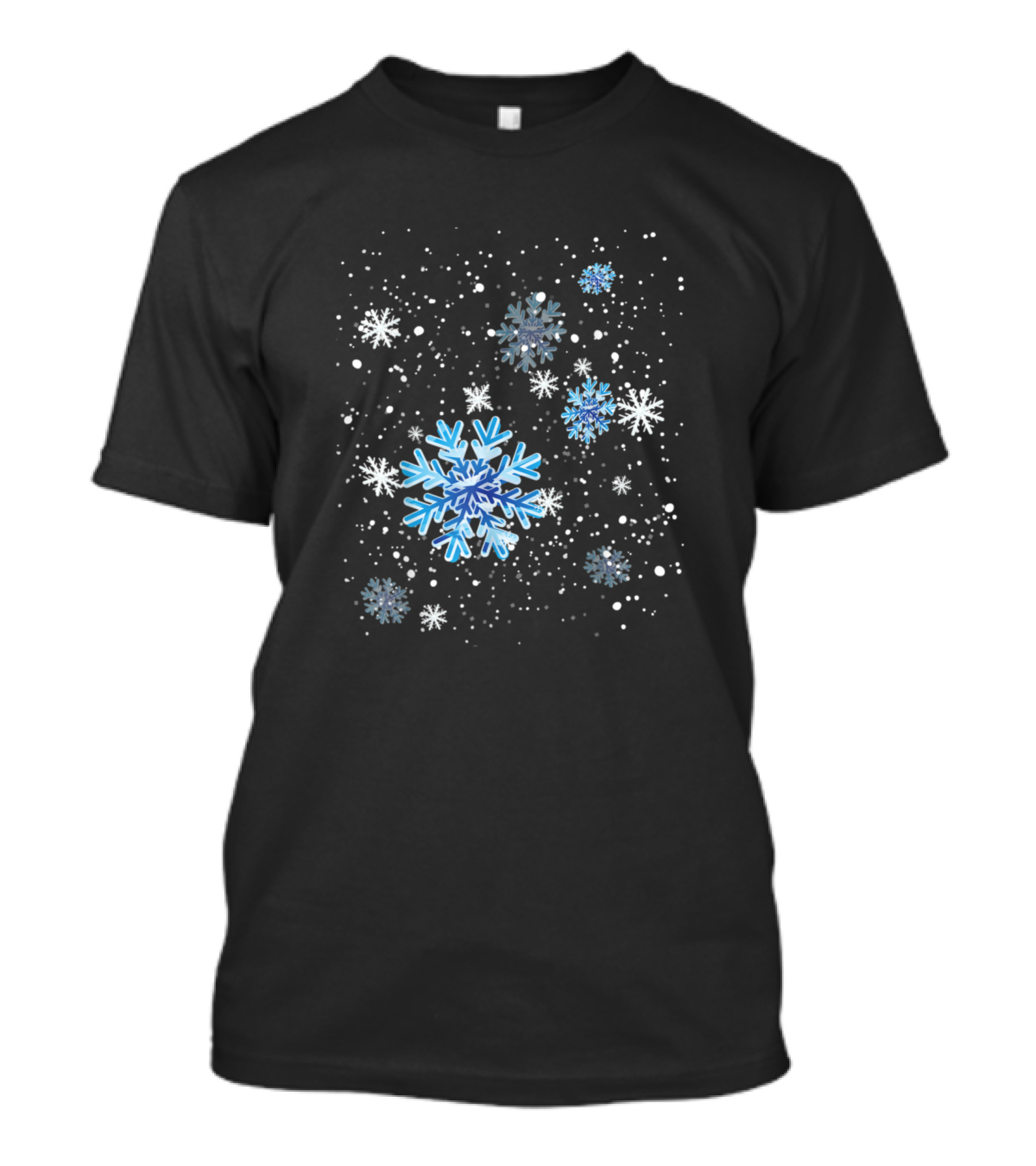Snowflakes Winter Freak Snowfall T-Shirt