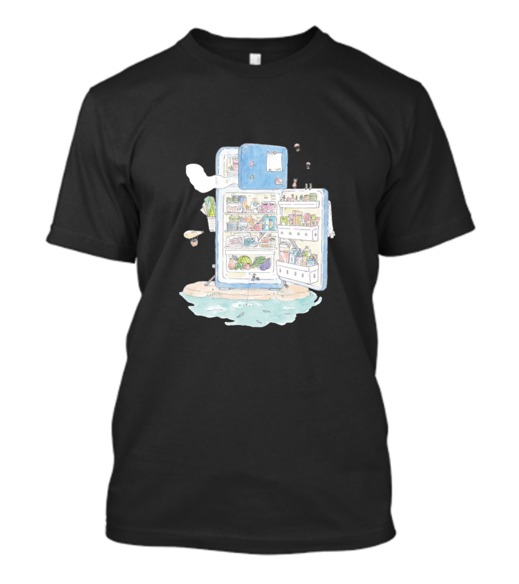 The World Of Refridge Delightful Open Door Wonderland T-Shirt