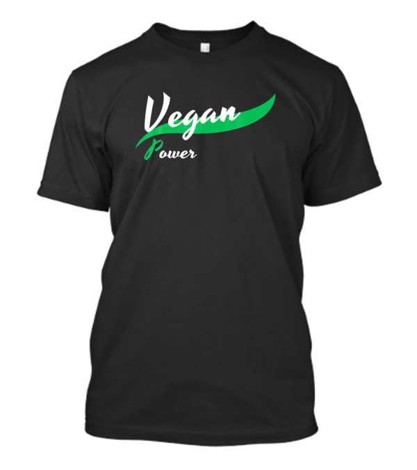 Vegan Power Green Swoosh T-Shirt