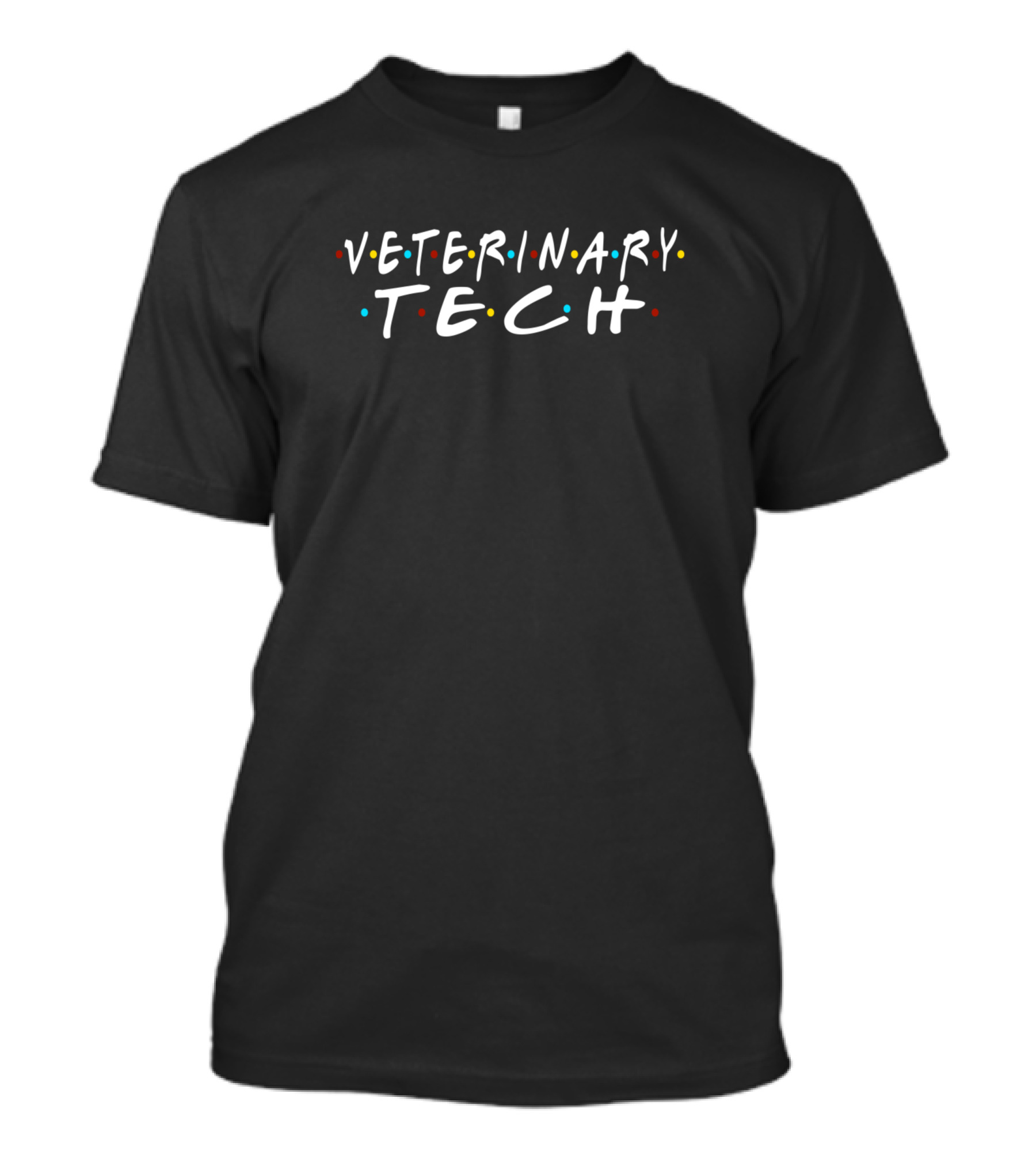 Veterinary Tech Friends Style Vet Tech Stickers Veterinary Nurse Masks T-Shirt
