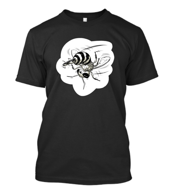 Bee Drill Bug Creature Spin Attack T-Shirt