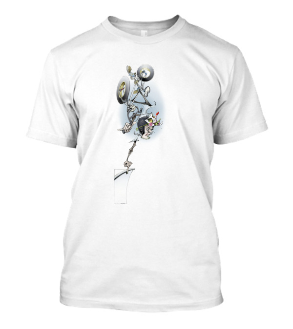 BMX Finger Plant Skateboard Trick T-Shirt