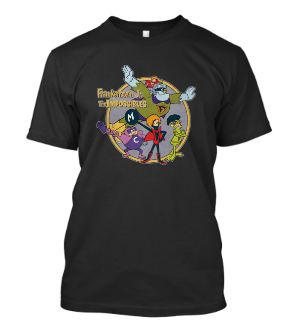Frankenstein Jr And The Impossibles Classic 70s Animated Heroes T-Shirt