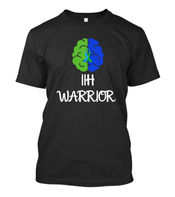 IIH Warrior Brain Ribbon Chronic Illness Awareness T-Shirt