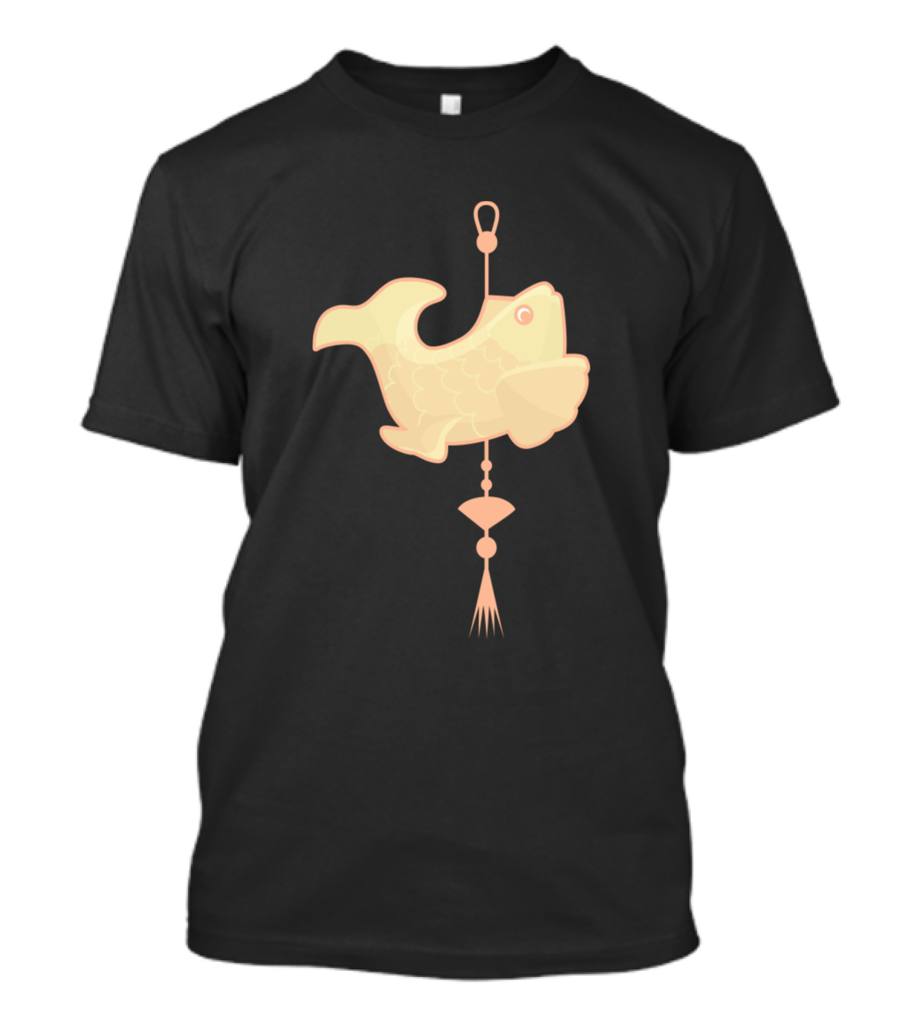 Japanese Koi Fish Goldfish Charm T-Shirt