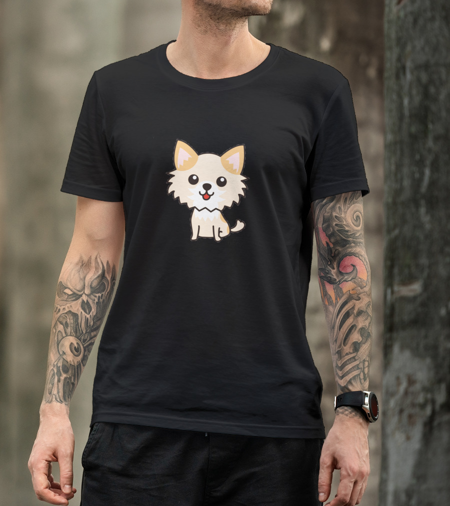 Mister Coconut Cute Cartoon Dog T-Shirt