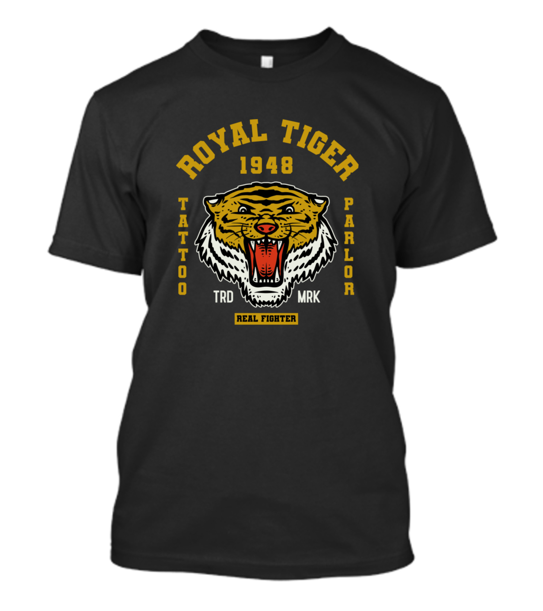ROYAL TIGER 1948 TATTOO PARLOR REAL FIGHTER TRD MRK T-Shirt