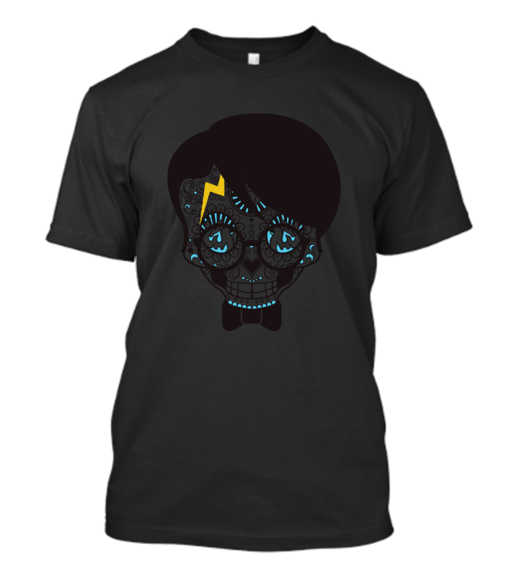 Student Skull Lightning Bolt Awesome Funny Skull Lover T-Shirt